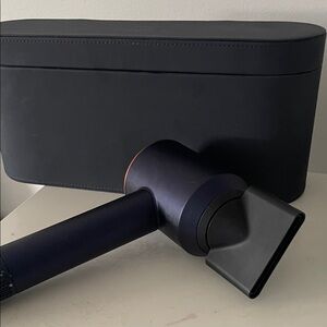 Dyson Blue and Gold Hair Dryer